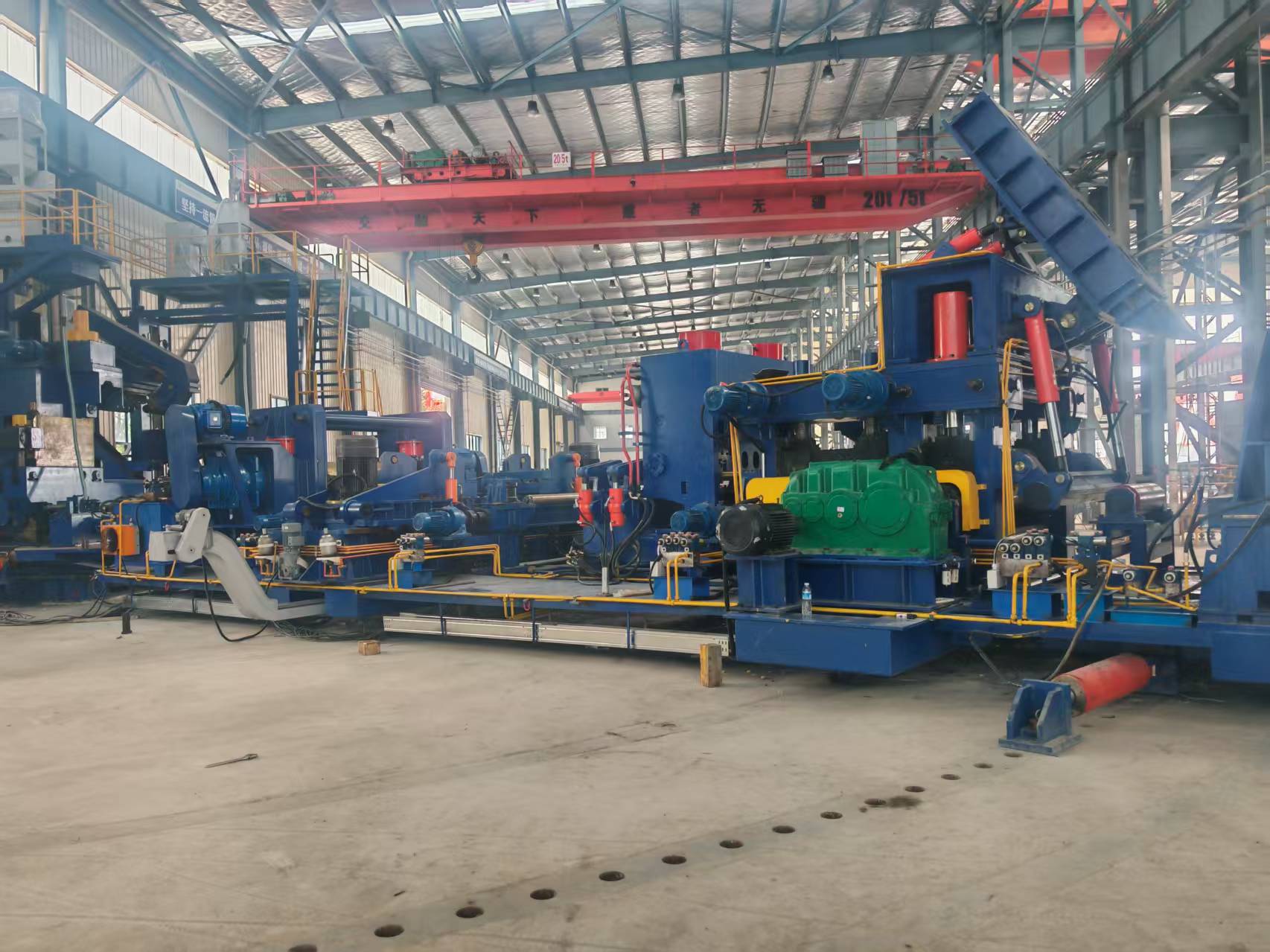 Completion of No-Load Test Run for 2540mm Spiral Pipe Mill