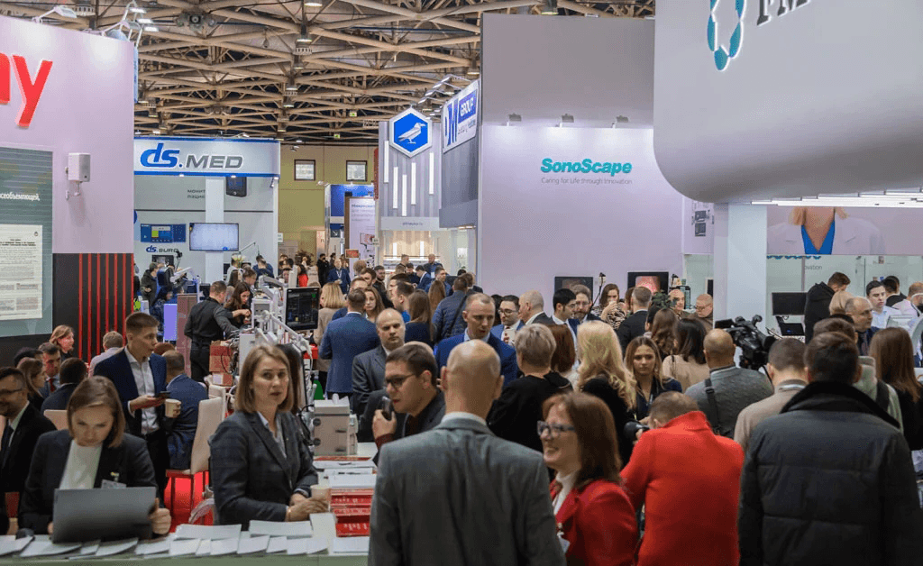 Expérience à l'Exposition de la Santé en Russie 2023