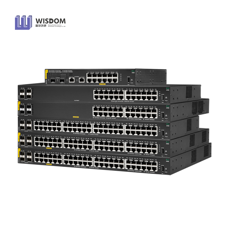 Commutateur HPE Aruba Networking CX 6100 48G PoE Classe 4 4SFP+ 740W