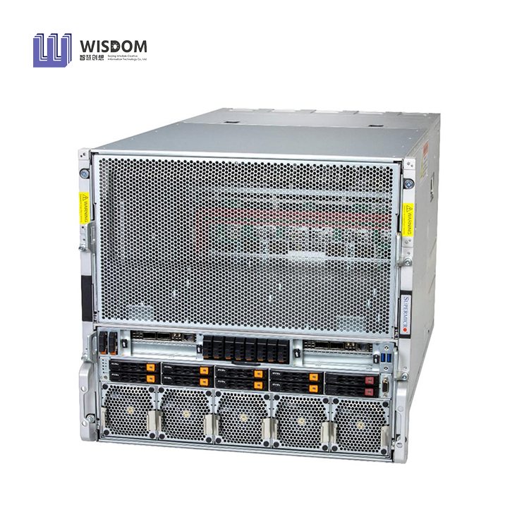 Сервер Supermicro GPU A+ AS-A126GS-TNBR NVIDIA HGX B200 8-GPU 10U Rack Server