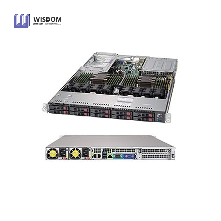 Стоечный сервер Supermicro SuperServer 1029U-TRT 1U