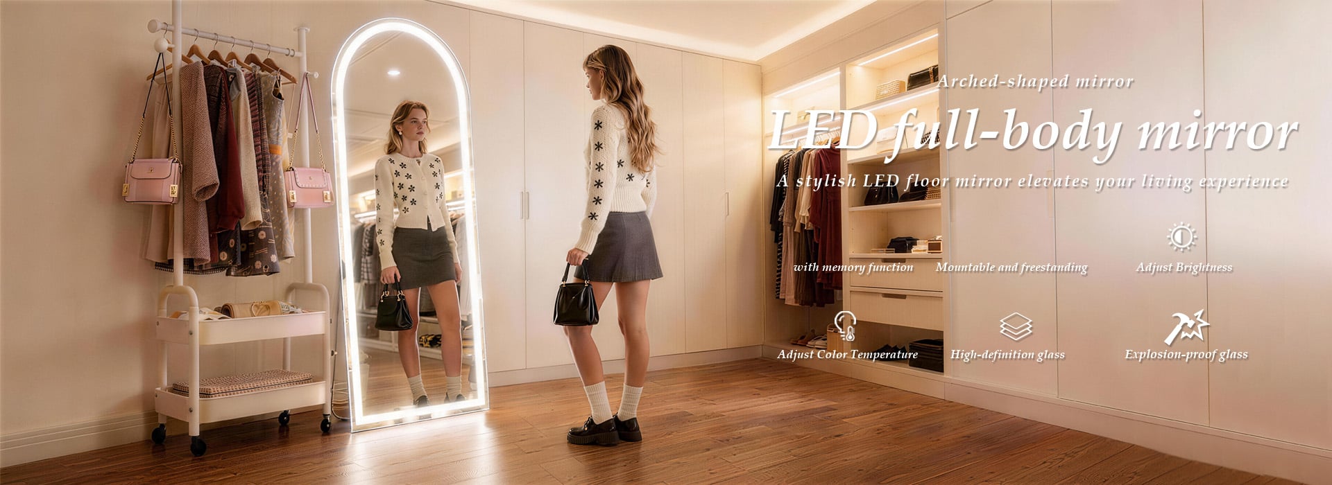 Dressing mirror