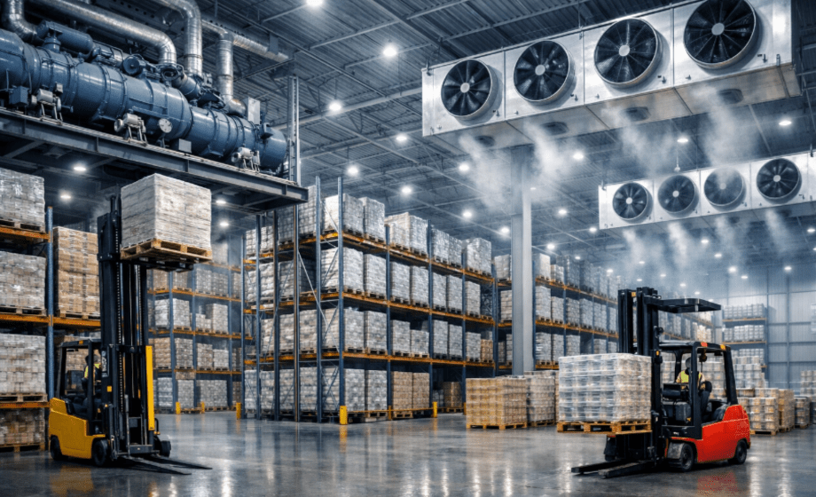 Large-Scale Cold Chain Logistics and Warehouse Refrigeration