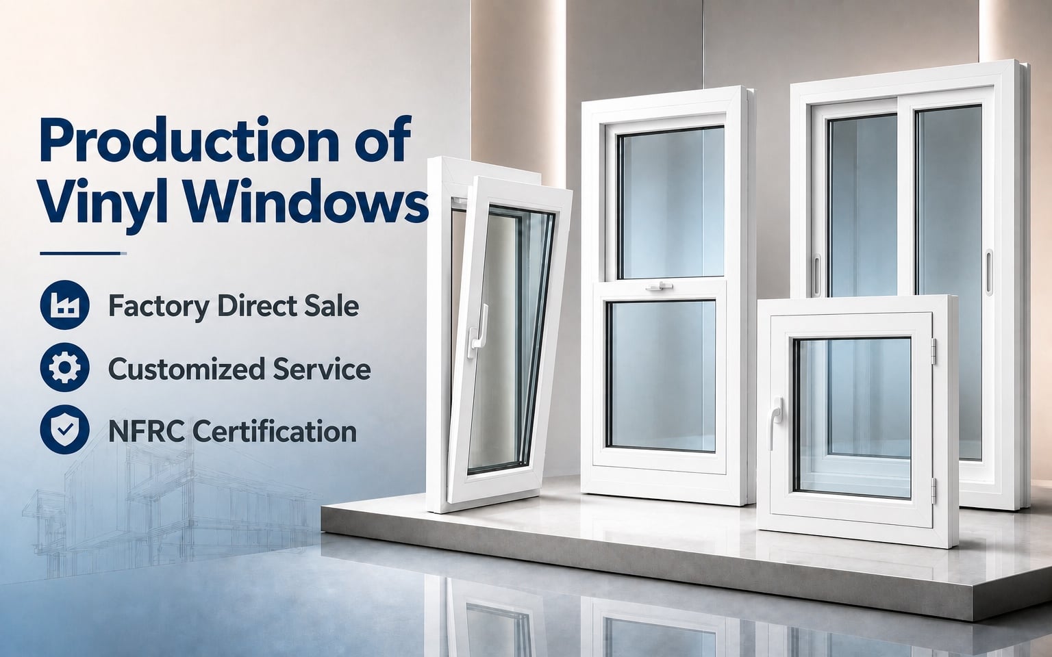 Vinyl Window Production Display