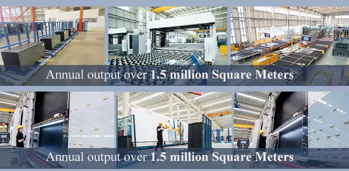 Advanced production line for aluminum rolling shutters manufacturing