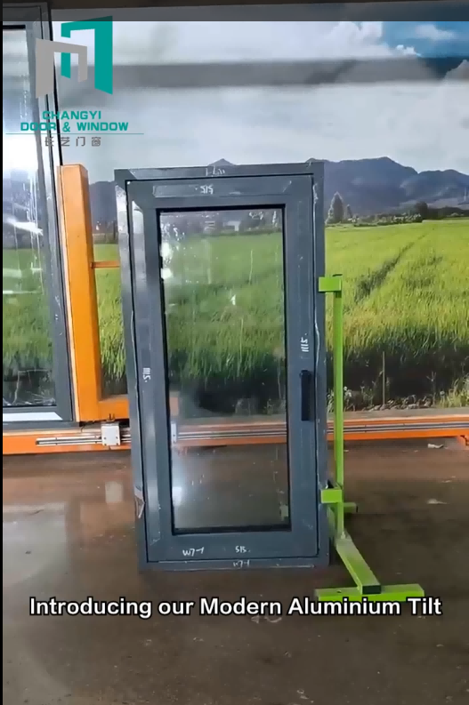 Aluminum tilt & turn window