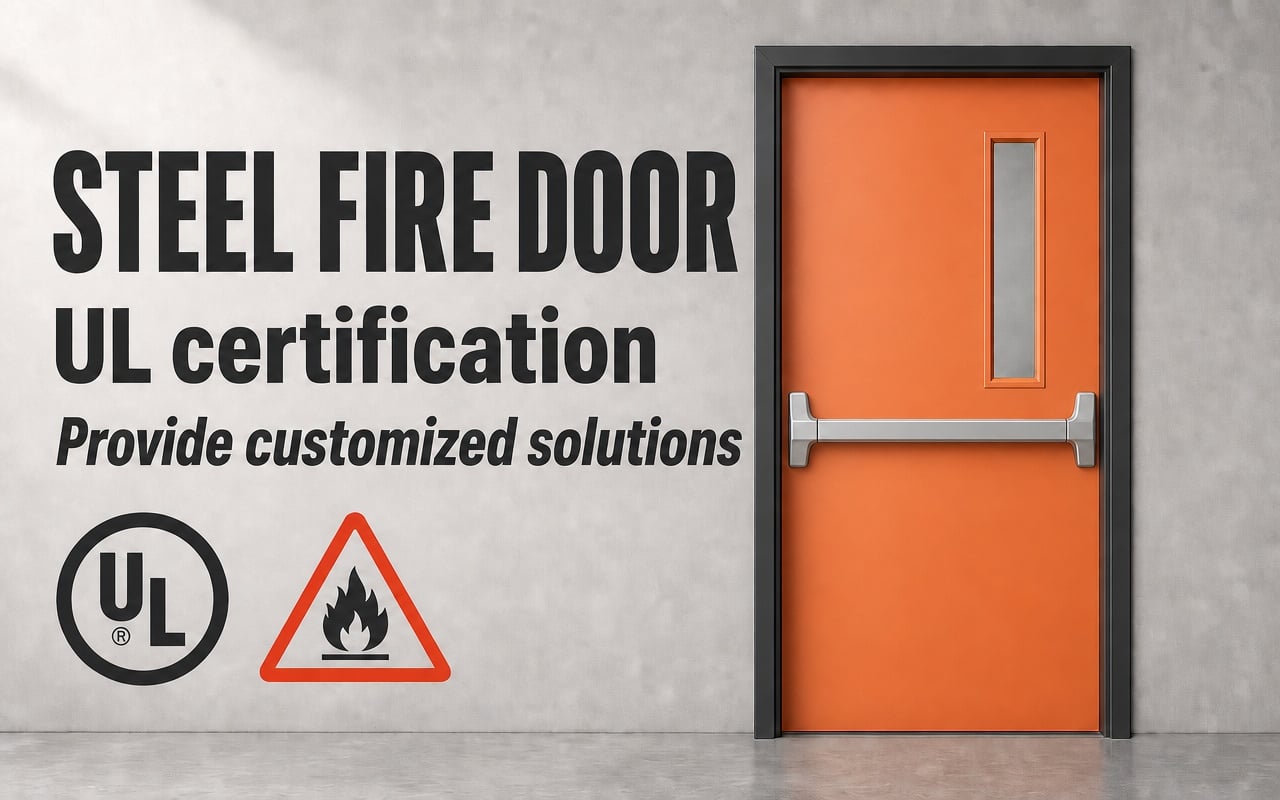 UL Steel Fire Door Detail Showcase