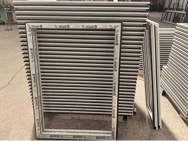 pvc upvc impact windows PVC Casement window design UPVC double glazed Casement windows factory