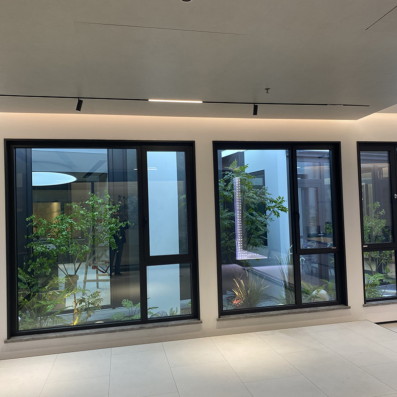 Security Features for an Aluminium Glazed Door