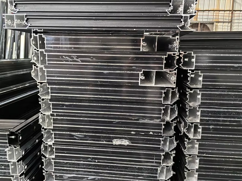 Villa garage door panel cutting and fabrication