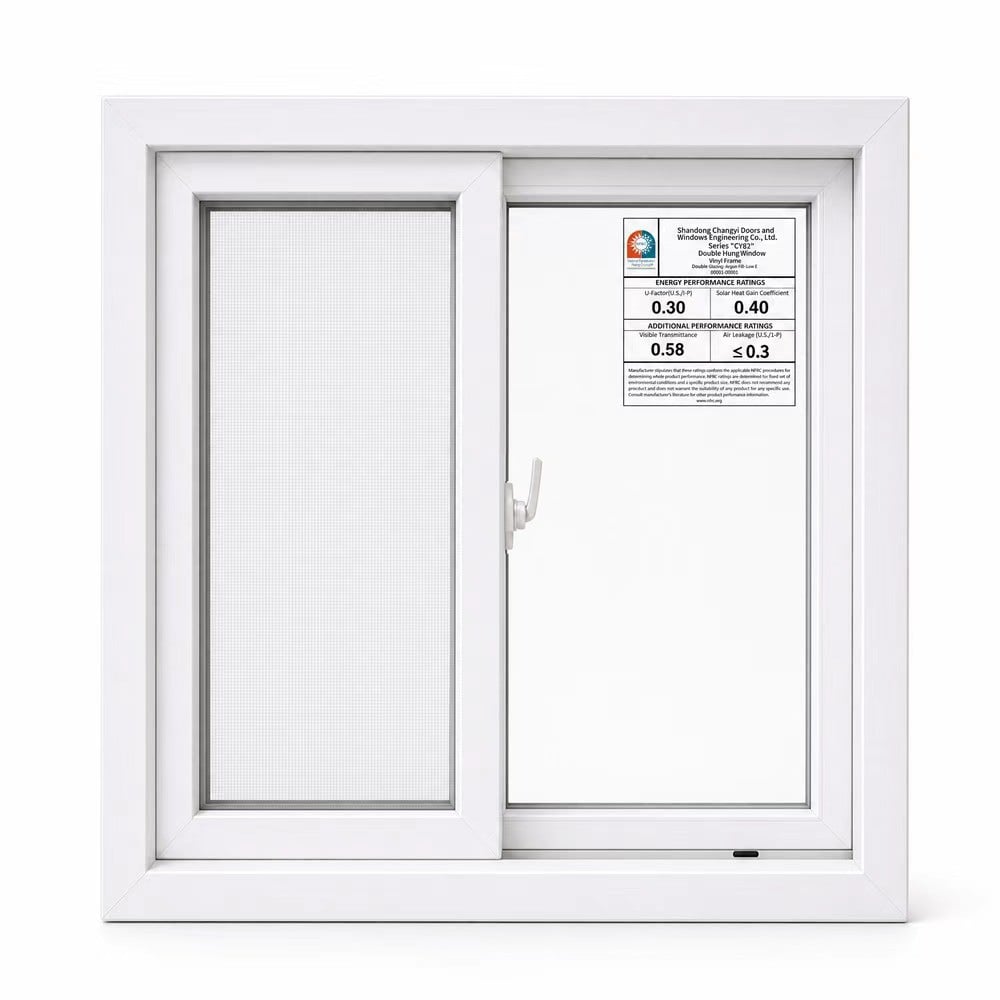 CHANGYI Vinyl Sliding Windows