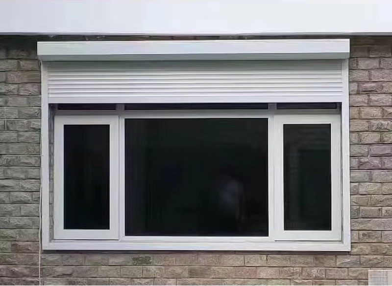 Residential installation of typhoon proof rolling window system