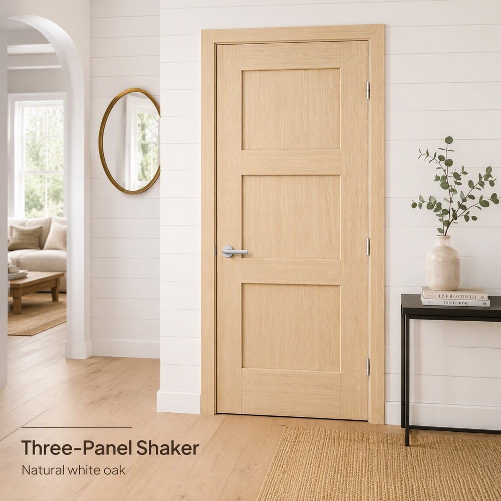 Custom Size Interior Wooden Door Eco Friendly Moisture Proof Flush Wood Door For Hotel And Apartment Interior Project 