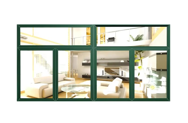 Cheap Price Push Out Fire Resistant Aluminum with Blind Casement Window manufacture