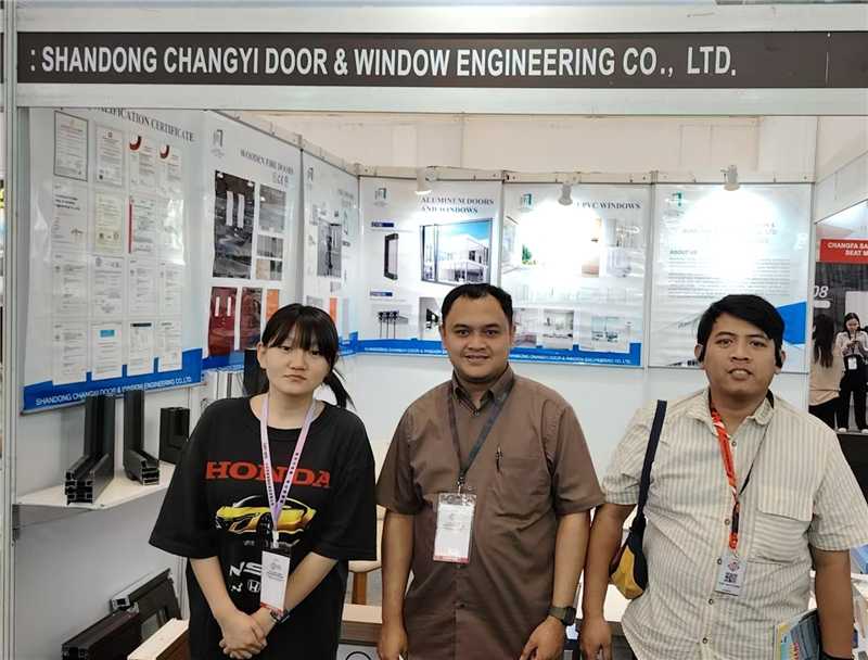 Shandong Changyi Showcases Aluminum Alloy Doors and Windows, Vinyl Doors and Windows, and Steel Fire-Rated Doors at IndoBuildTech Expo Indonesia