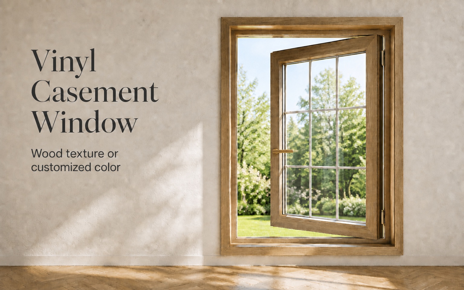 Vinyl Hinged Door Detail Display