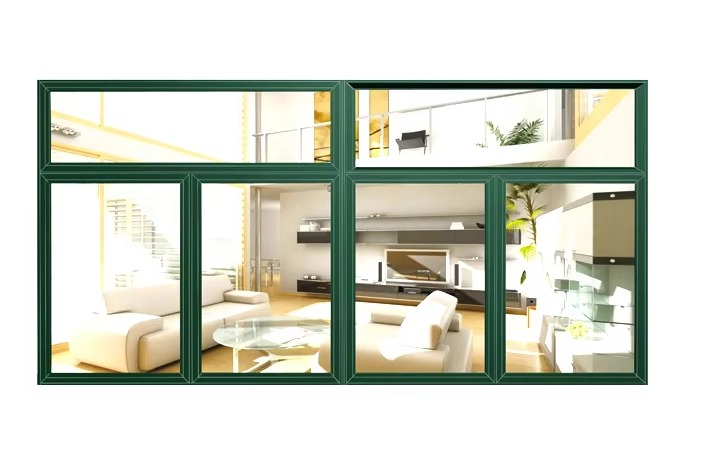 Cheap Price Push Out Fire Resistant Aluminum with Blind Casement Window manufacture