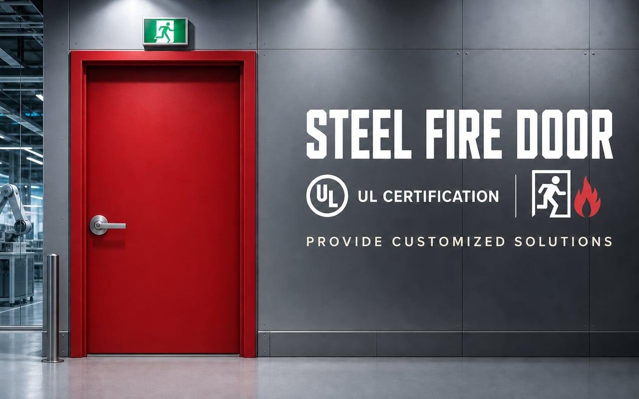 UL Listed Steel Fire Exit Door (USA)