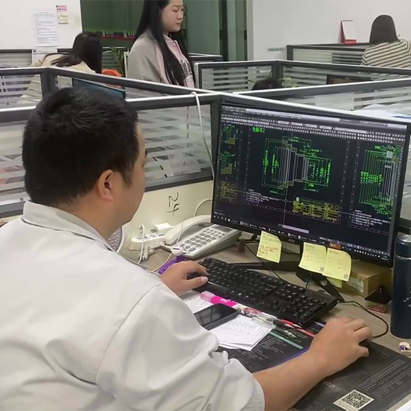 2D drawing production of optical tube for a listed Japanese company