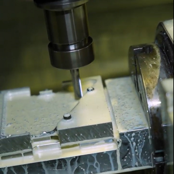 Metal precision parts processing in Chinese factories.