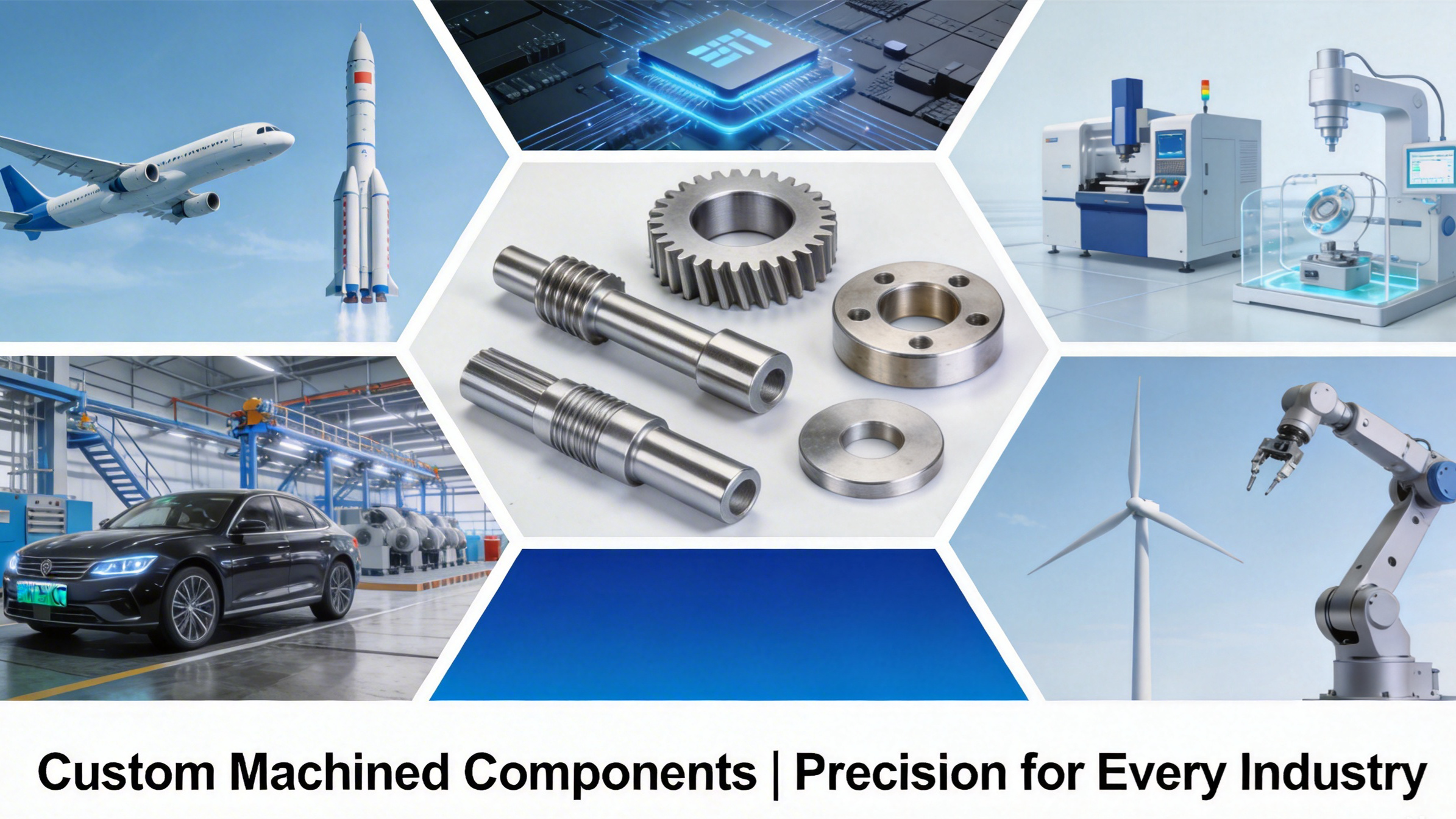 Custom Machined Components for Industrial Machinery Applications