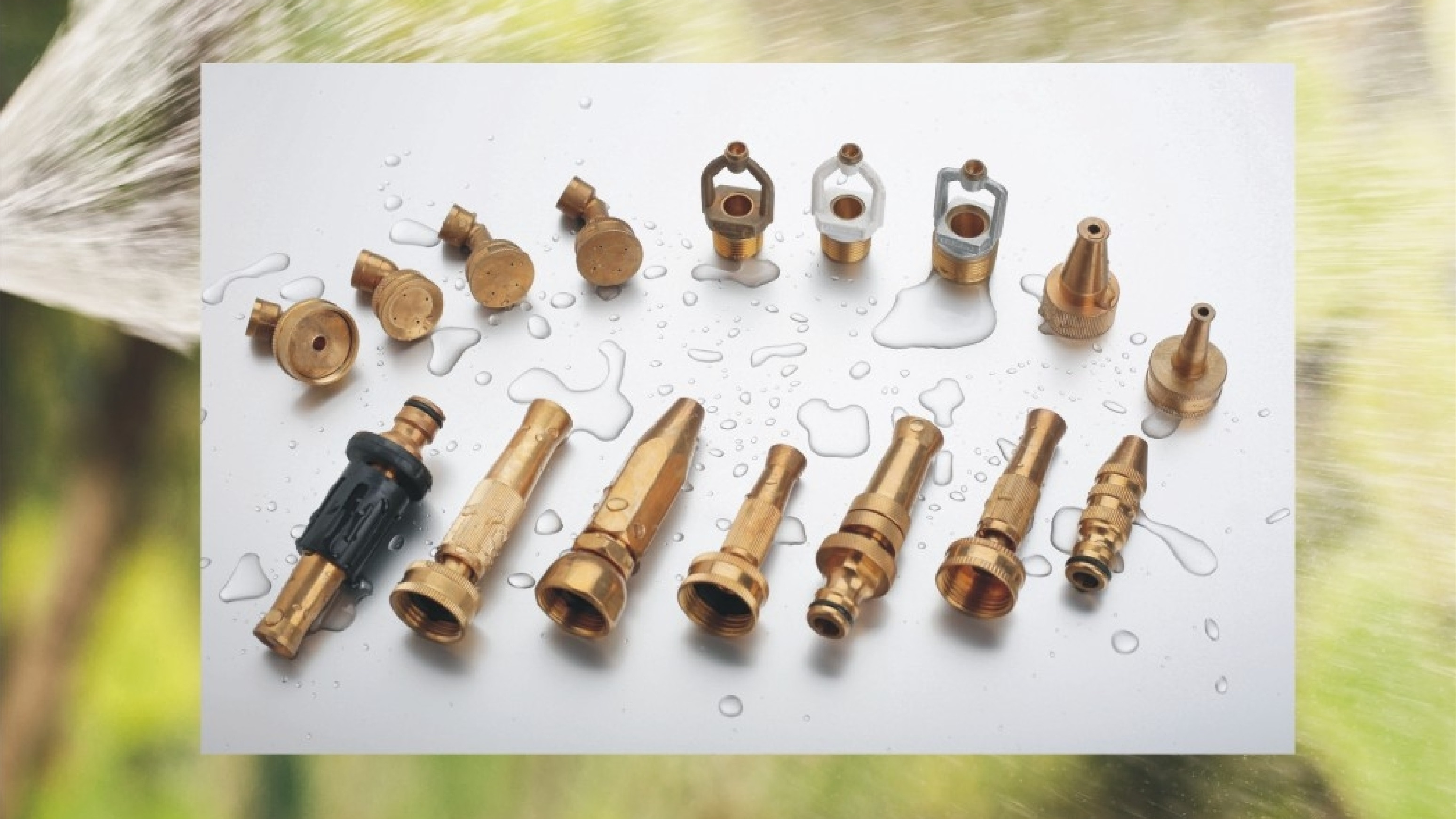Garden & Fire Protection Connector Applications