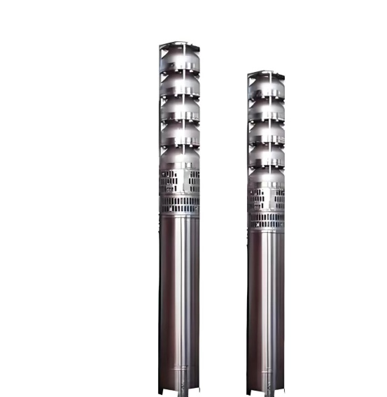 Which electric submersible pumps fit deep well long-distance transport?