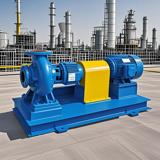 Which centrifugal pumps comply with petrochemical industry standards?