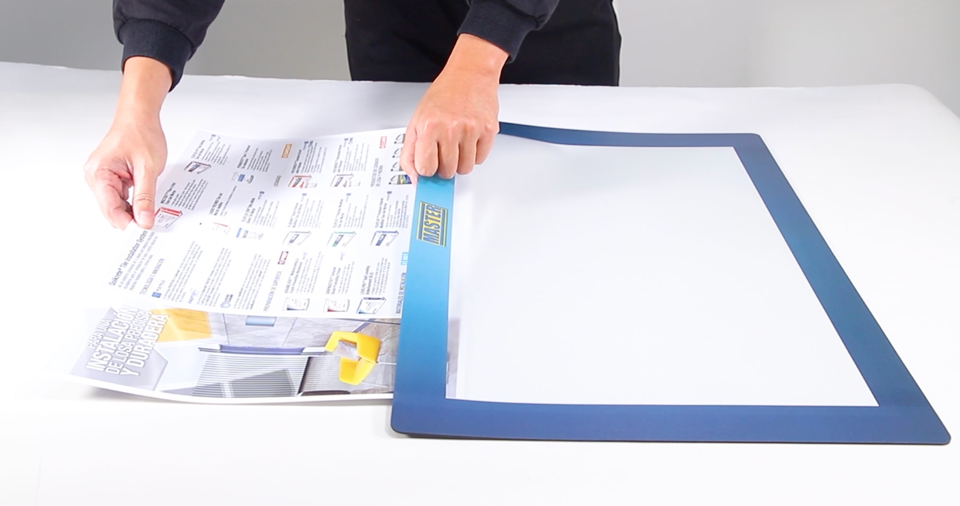Custom counter mat