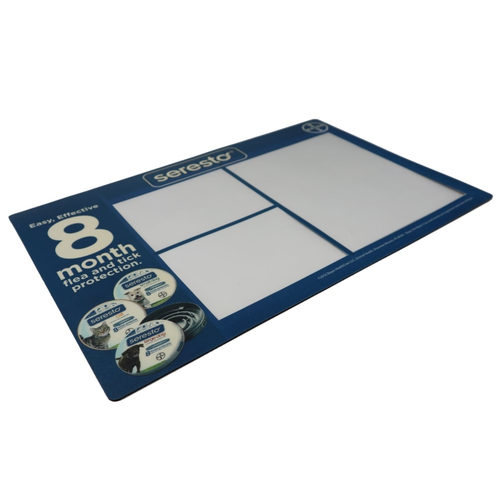 Custom Counter Mat with Logo Printing - Window-Style Counter Display for Daily Use