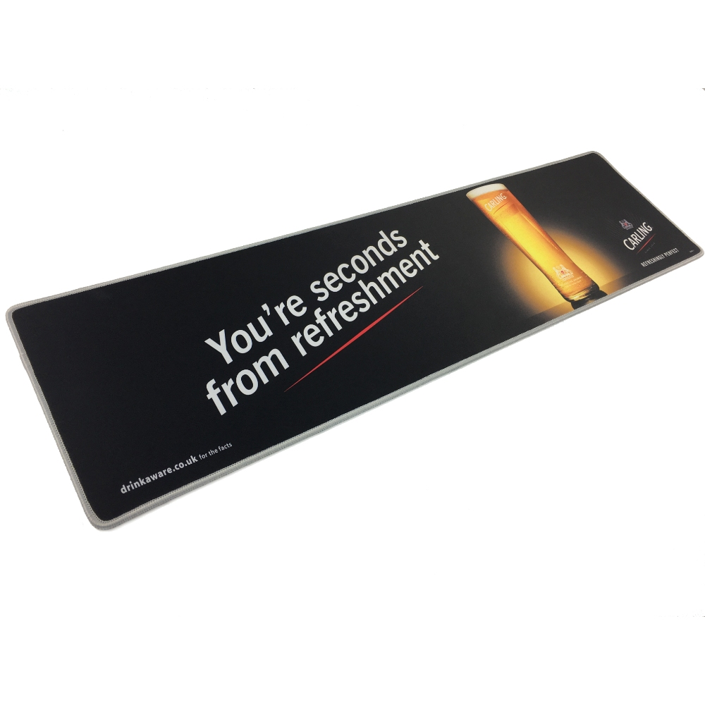 Premium Custom Neoprene Rubber Bar Mat with Logo