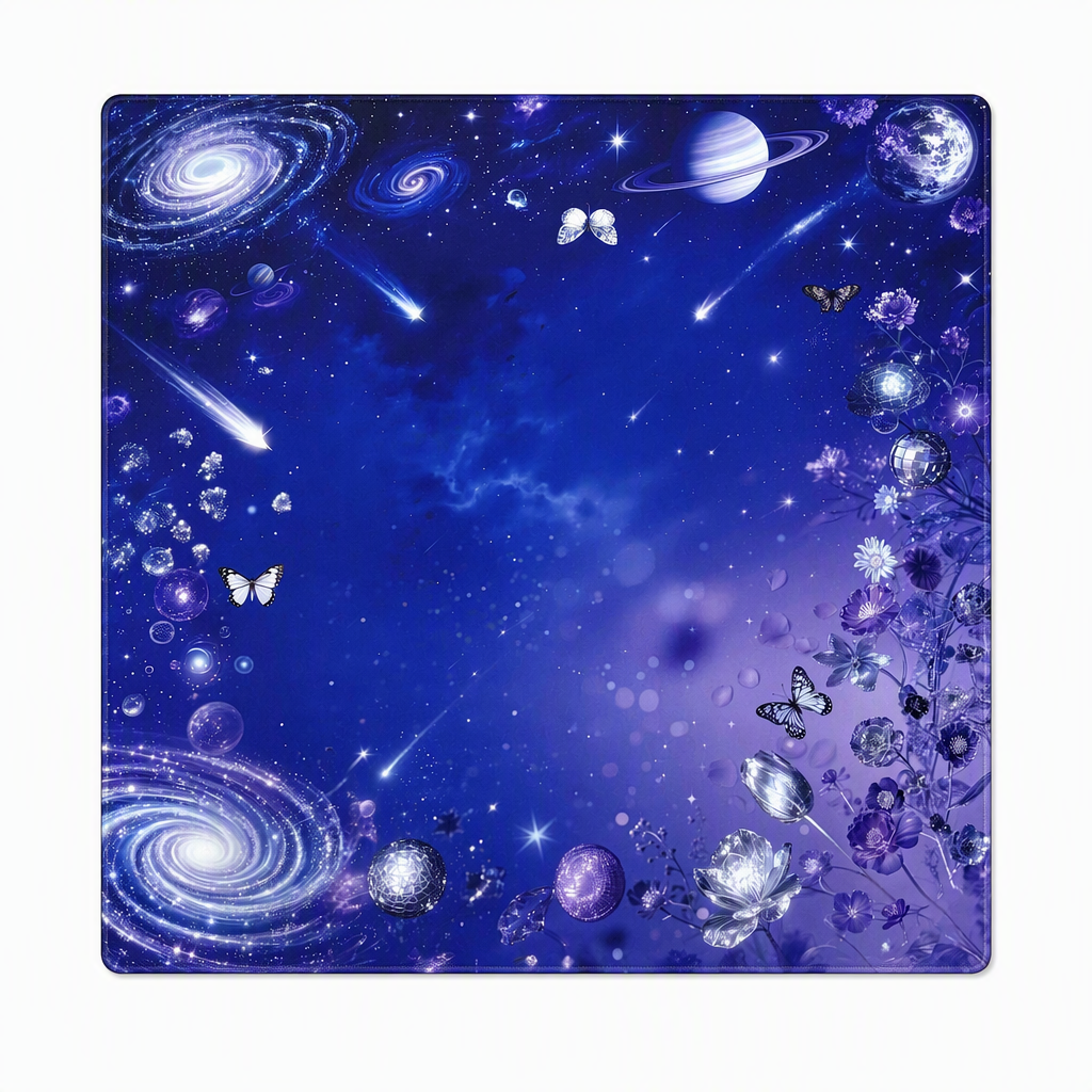Custom Logo Mahjong Mat Waterproof Anti-Slip 33.5x33.5 Inch, Poker Card Game Table Mat Noise Reduction, Wholesale