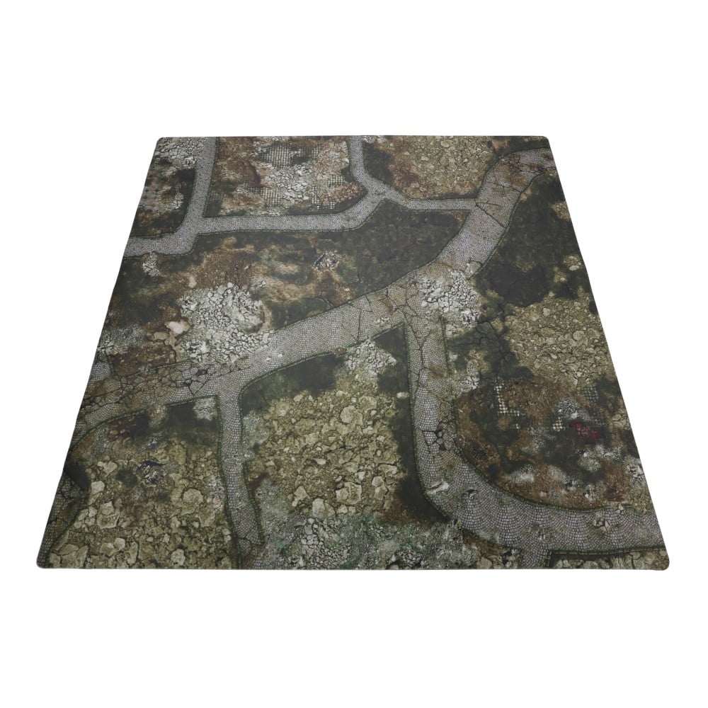 Custom Battle Mat for Tabletop Gaming – Non-Slip Mat for Wargames and Miniatures - Stone Road