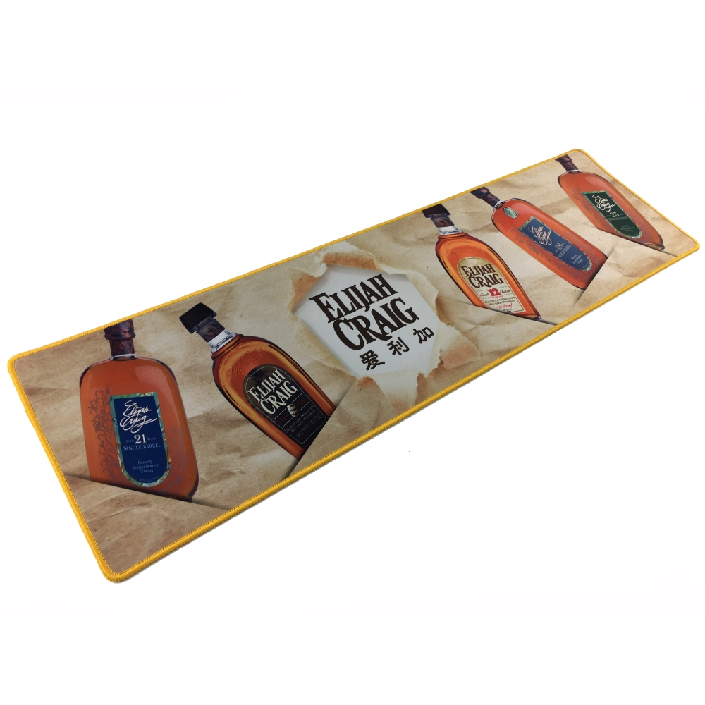 Custom Neoprene Counter Mat for Bar and Restaurant Use