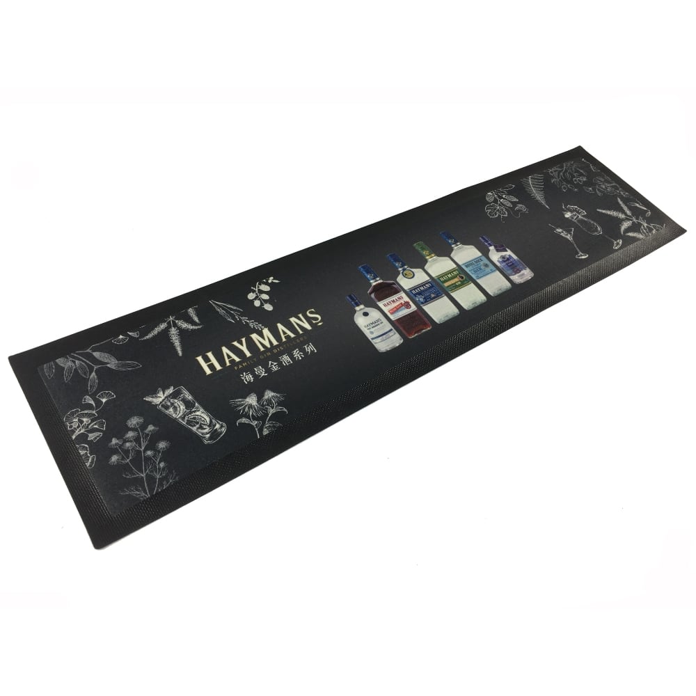 Heavy-Duty Custom Nitrile Bar Mat for Commercial Use