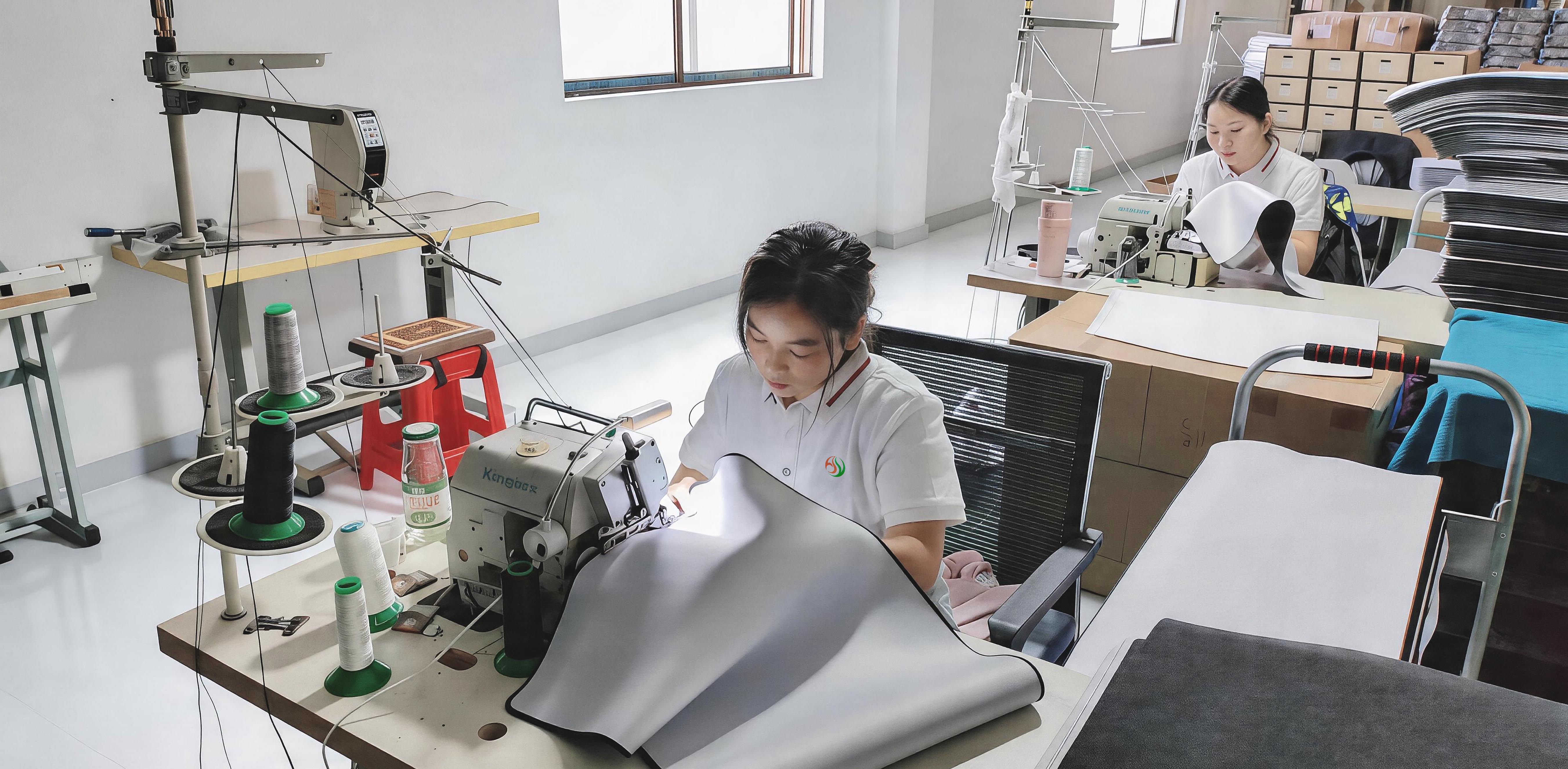 Overlock stitching