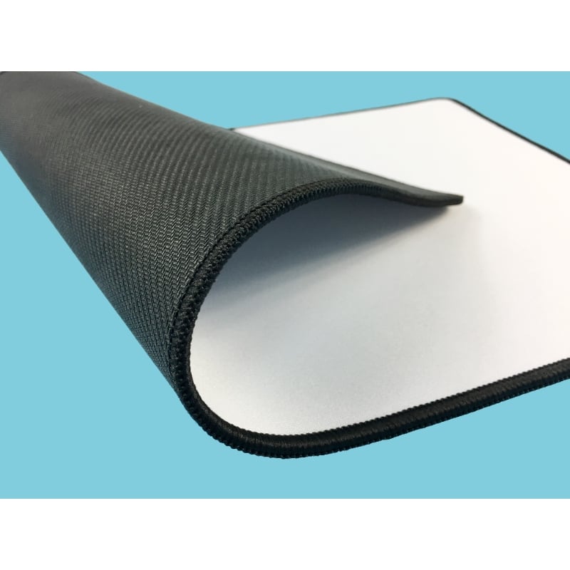 Custom Black Locked Edge Rubber Blank Mouse Pad-2