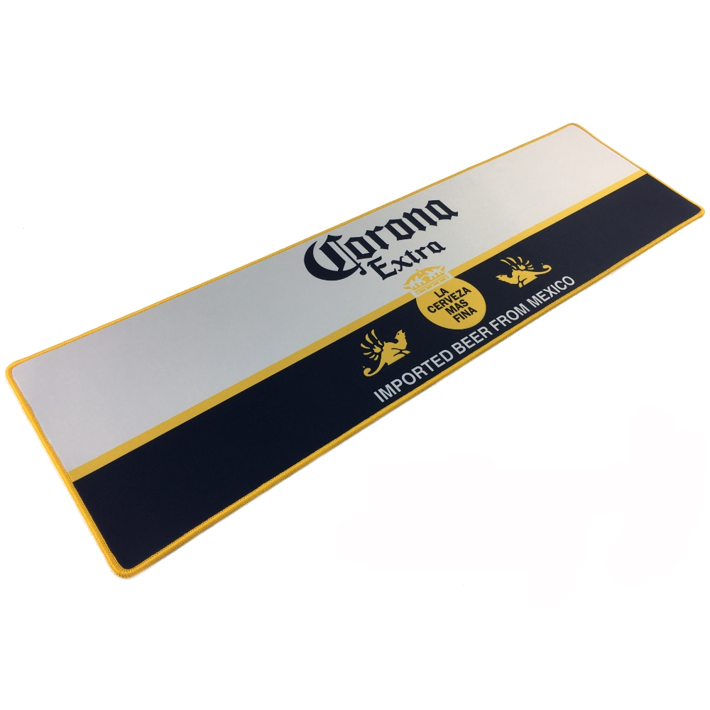 Custom Non-Slip Neoprene Bar Mat with Logo Printing