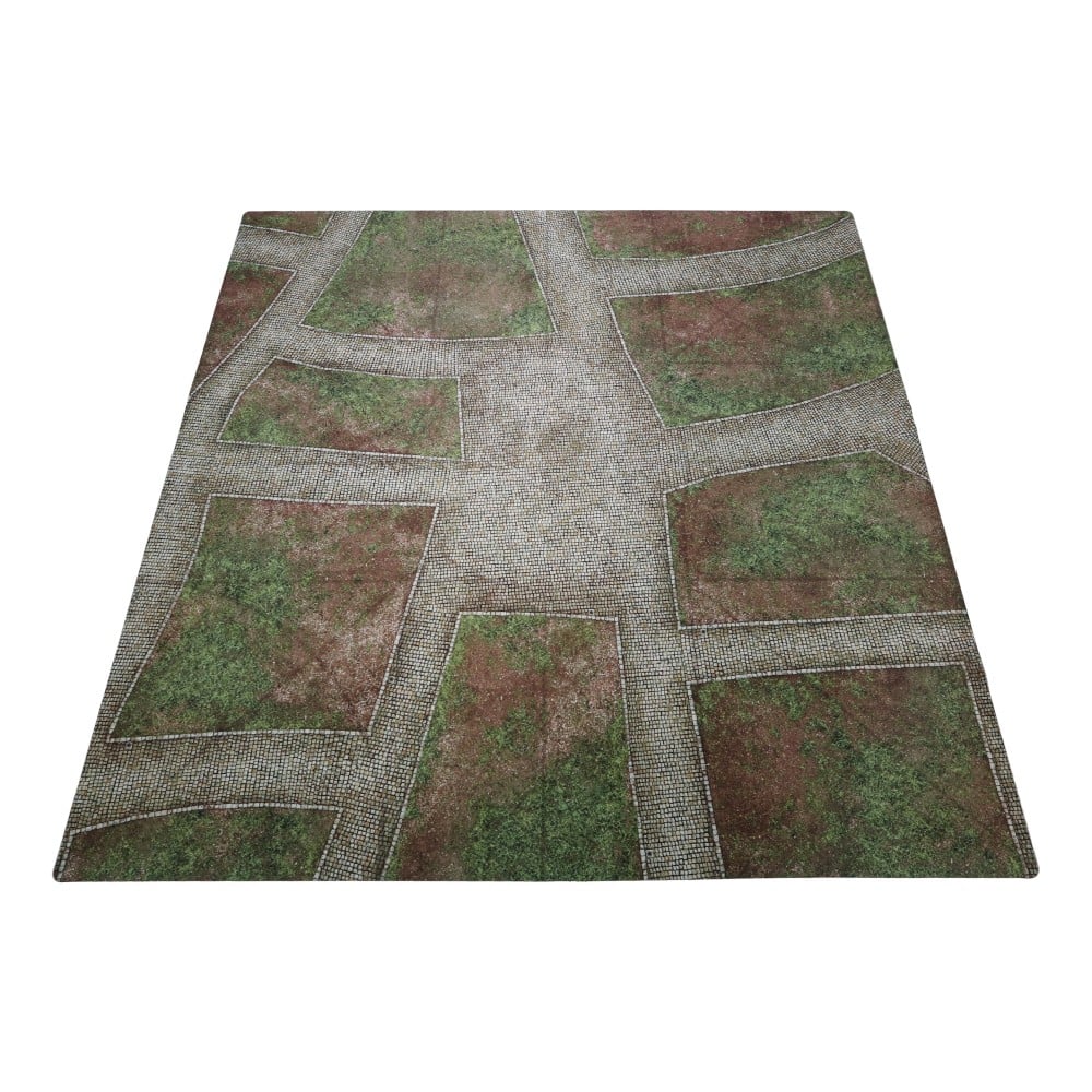 Custom Battle Mat for Tabletop Gaming – Non-Slip Mat for Wargames and Miniatures - Green Road
