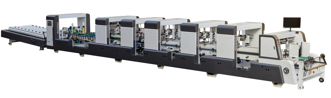 AUTOMATIC HIGH SPEED 4&6 CORNER FOLDER GLUER