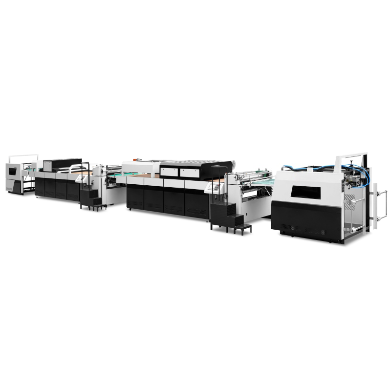 SG-II Automatic UV Oil Coating Machine with Double Coating Heads