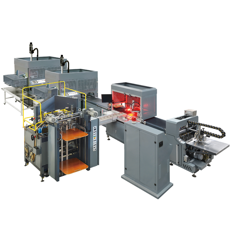 MS-420YS Automatic Visual Position Rigid Box Making Machine