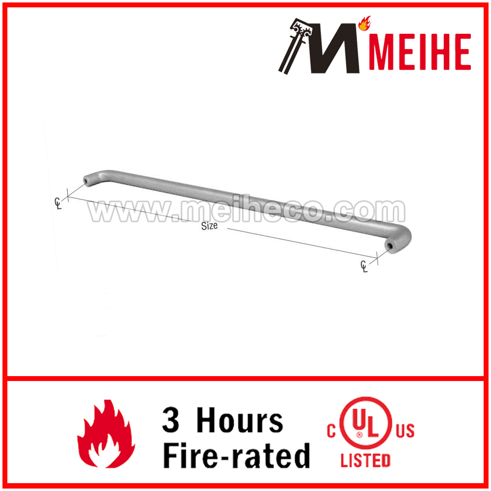 PB031 Double Bend Push Bar Aluminum