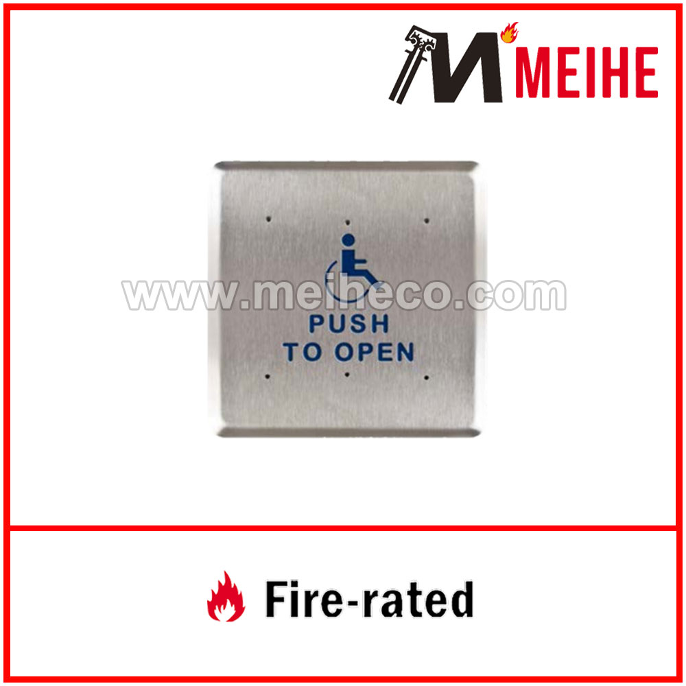 Modern 6-Inch Square Stainless Steel Door Push Plate 10PBS6
