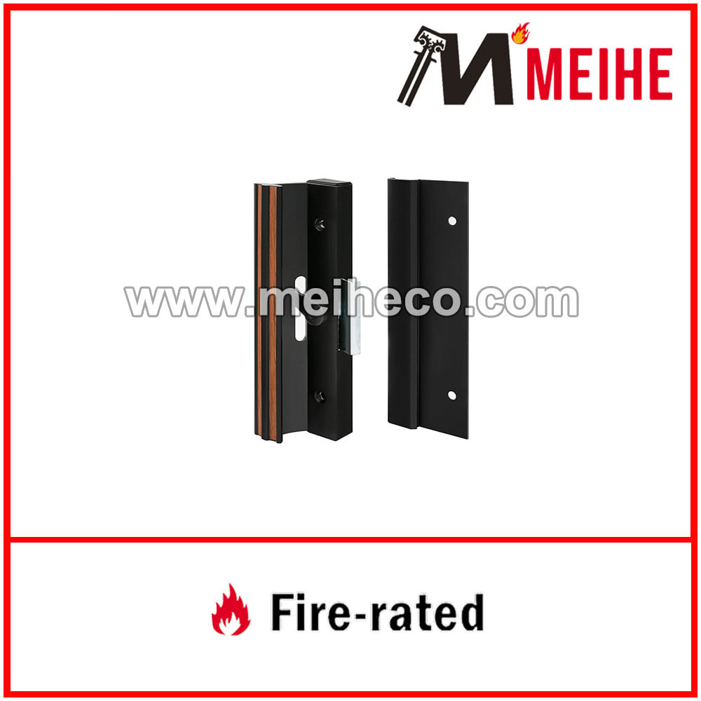 C 1006 Modern Design Dark Bronze Anodized Patio Door Surface with Clamp Latch for Hotel Applications