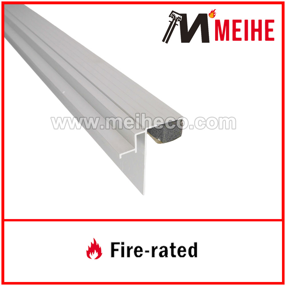 YDW603 High Quality Commercial Door Locking Astragals North American Popular Outswing Neoprene Gasket Industrial Aluminium