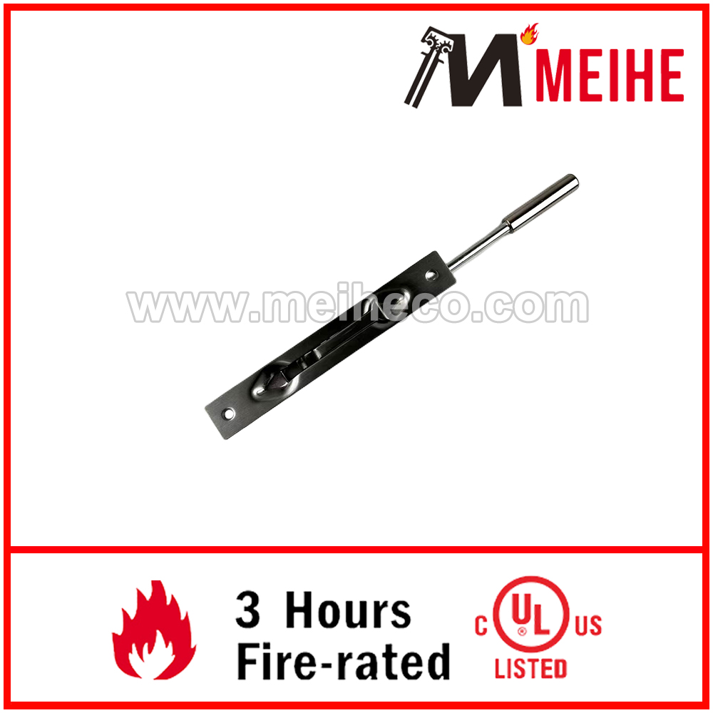 MFB001 Gâche manuelle en acier inoxydable avec installation facile, design moderne pour porte métallique, idéale pour hôtels