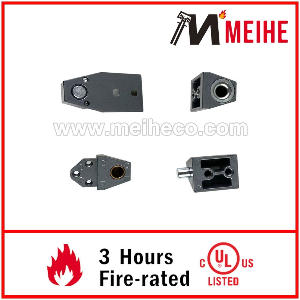 OP01 Alta Performance Moderna Offset Pivot Alumínio Dobradiça Alumínio Transparente/Acabamento Anodizado Bronze Escuro Uso Durável em Portas Fácil