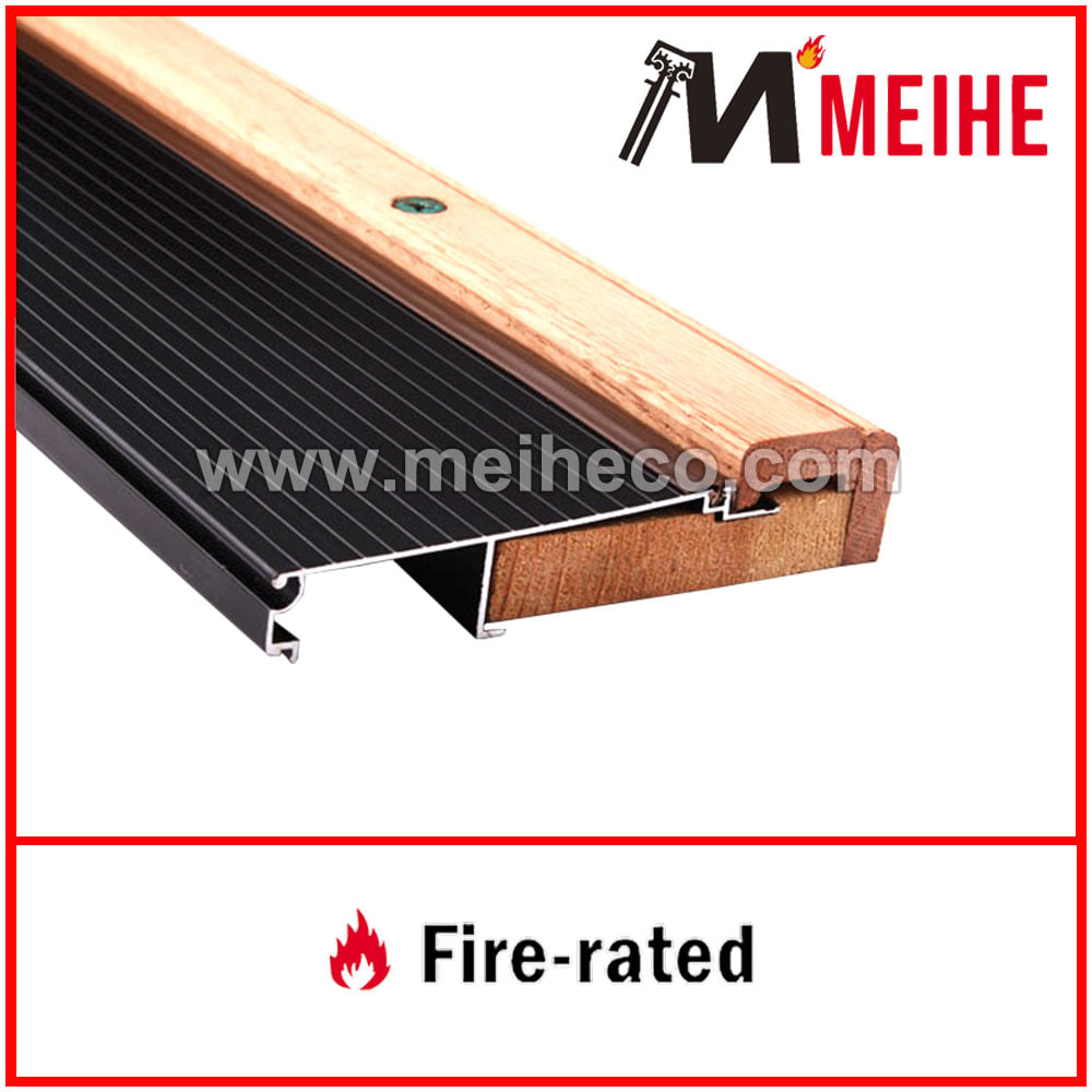 YDT501 Heavy Duty Hotel Use Adjustable Door Threshold Modern Design Wood Sills Aluminium Material Easy Installation 1 Year