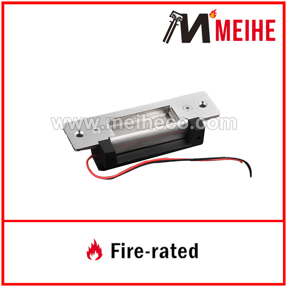 ES001 American Heavy-Duty Fail-Secure Electric Strike Door Lock Signal-Activated Swinging Door Product with Lock Cylinders